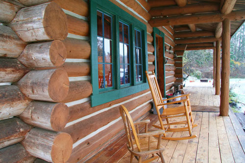 Log Homes from Brockway's Adirondack Style Homes